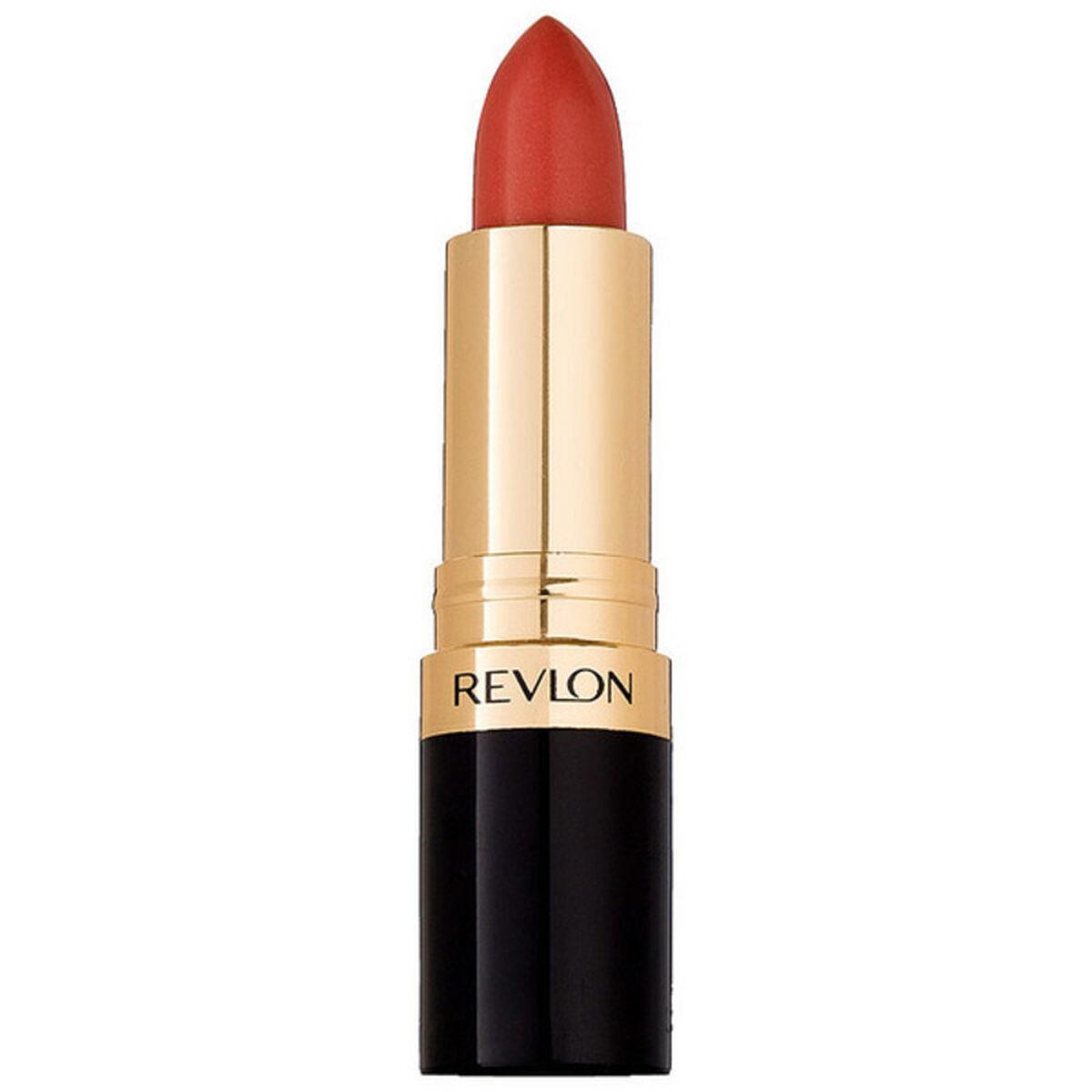 Fugtgivende Læbestift Super Lustrous Revlon 3,7 g 120 - Apricot Fantasy - 3,7 g