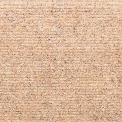 15 stk. trappemåtter tuftet 65x21x4 cm brun