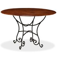 Sofabord 120x76 cm massivt træ honningfarvet finish