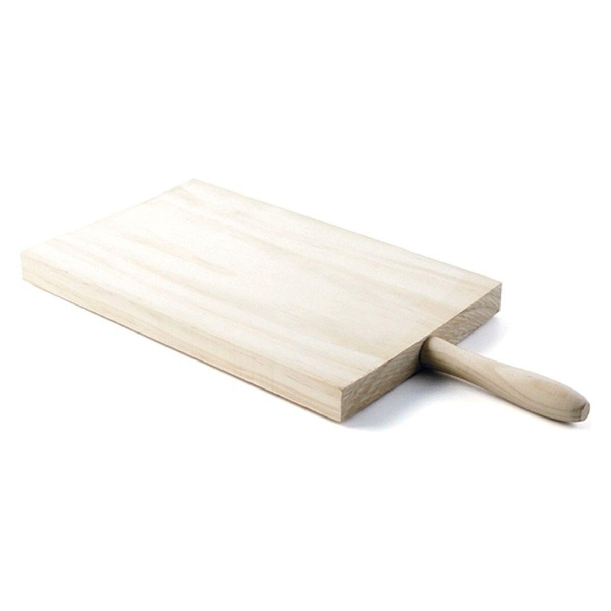 Grettel spækbræt i træ, brun - 30 × 20 cm