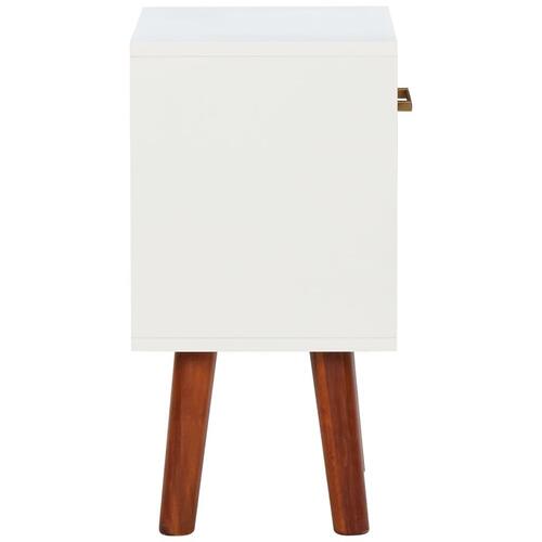 Sengeskabe 2 stk. 40x30x57 cm massivt akacietræ