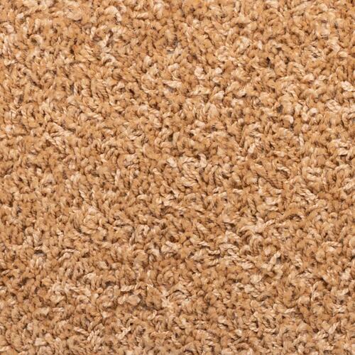 15 stk. trappemåtter 65x21x4 cm beige