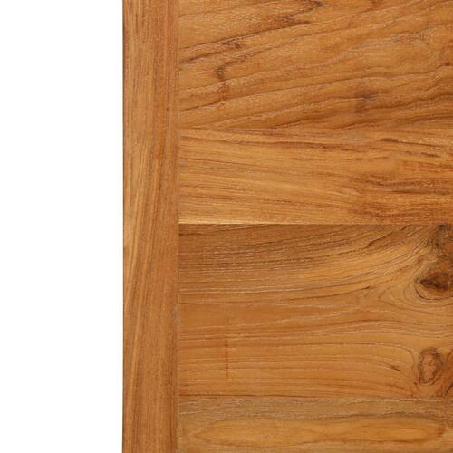 Barbord massivt genanvendt teaktræ 120 x 58 x 106 cm