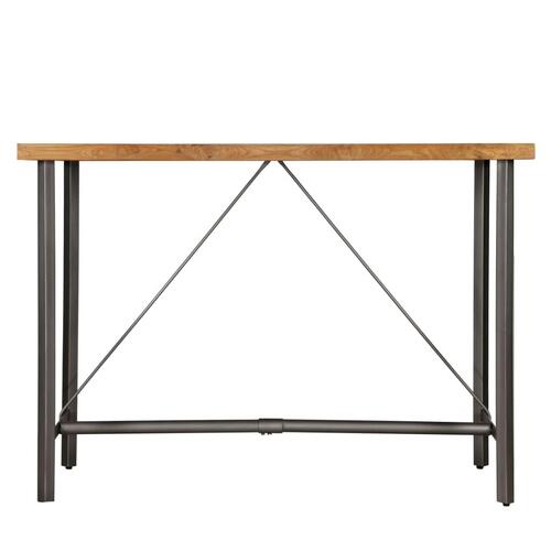 Barbord massivt genanvendt teaktræ 150 x 70 x 106 cm