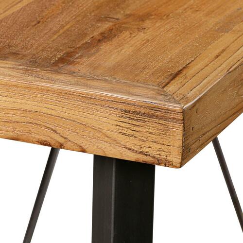 Barbord massivt genanvendt teaktræ 150 x 70 x 106 cm