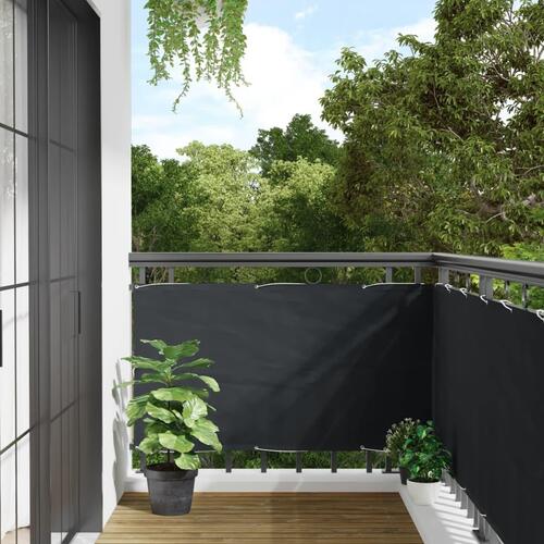 Altanafskærmning 75x300 cm oxfordstof antracitgrå