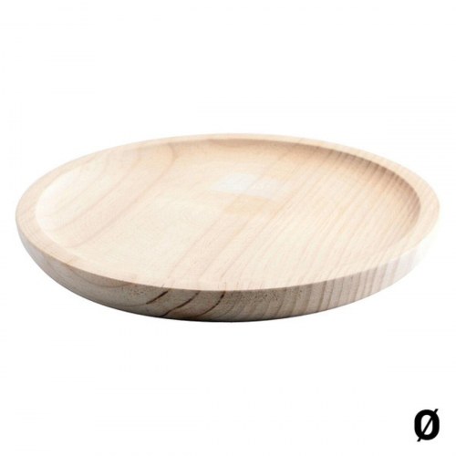 Professional snackskål i træ - 18 cm