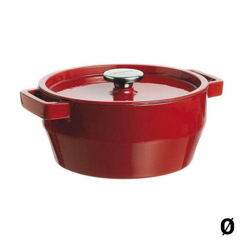 Gryde Med Låg Pyrex Slow Cook Støbejern 5,8 L
