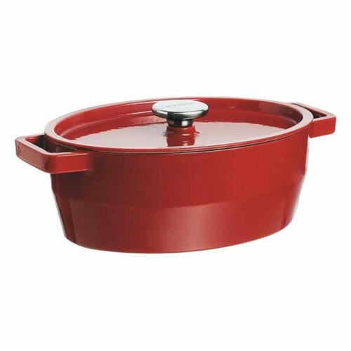 Gryde Med Låg Pyrex Slow Cook Støbejern 5,8 L