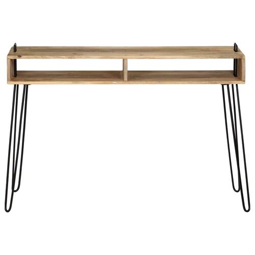 Konsolbord i massivt mangotræ 115 x 35 x 76 cm