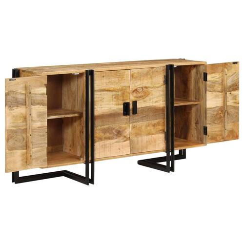 Skænk i massivt mangotræ 150 x 40 x 80 cm