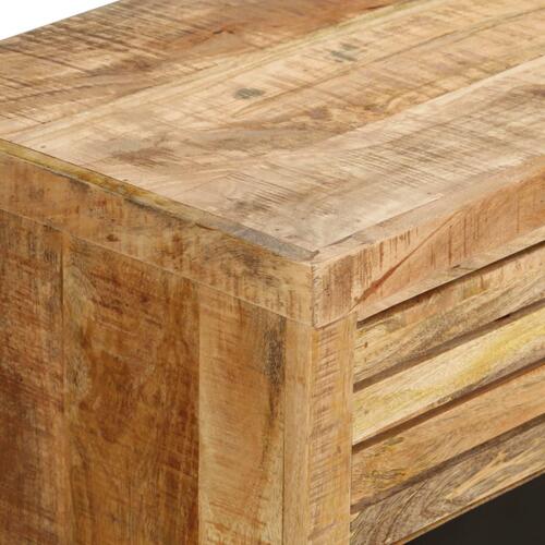 Skænk i massivt mangotræ 160 x 40 x 80 cm