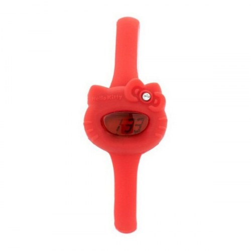 Dameur Hello Kitty HK7123L-18 - rødt armbåndsur Ø 27 mm