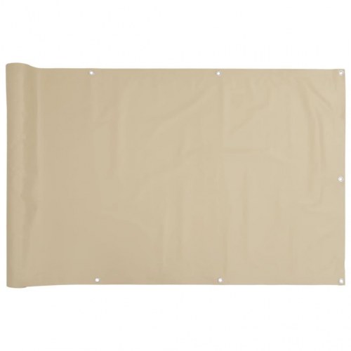 Altanafskærmning 90x300 cm oxfordstof beige