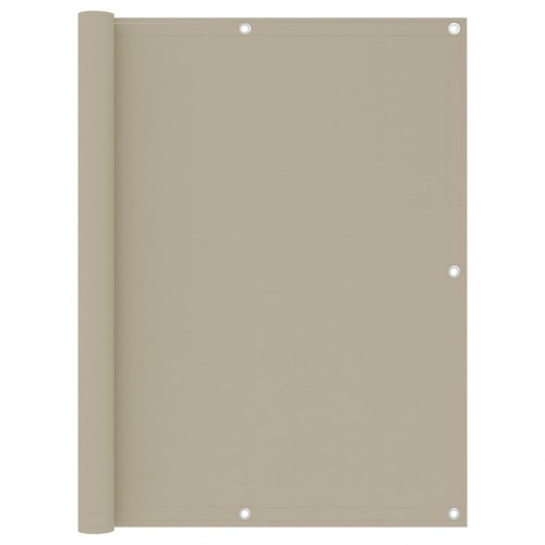 Altanafskærmning 120×400 cm i oxfordstof - beige