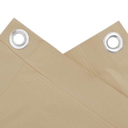 Altanafskærmning 120×500 cm i oxfordstof - beige