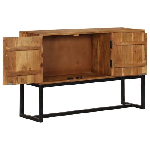 Skænk 110x30x70 cm massivt akacietræ brun