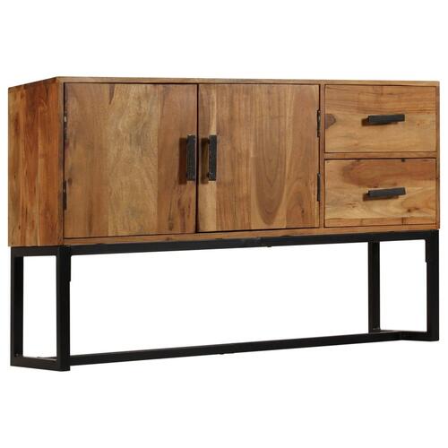 Skænk 110x30x70 cm massivt akacietræ brun