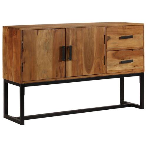 Skænk 110x30x70 cm massivt akacietræ brun