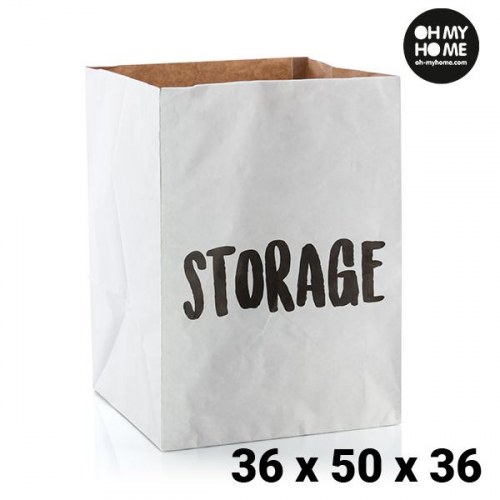 Oh My Home stor papirpose - opbevaring 36 × 50 × 36 cm