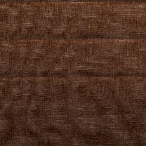 Spisebordsstole 2 stk. stof brun