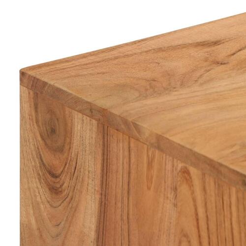 Skrivebord massivt akacietræ 118 x 45 x 76 cm