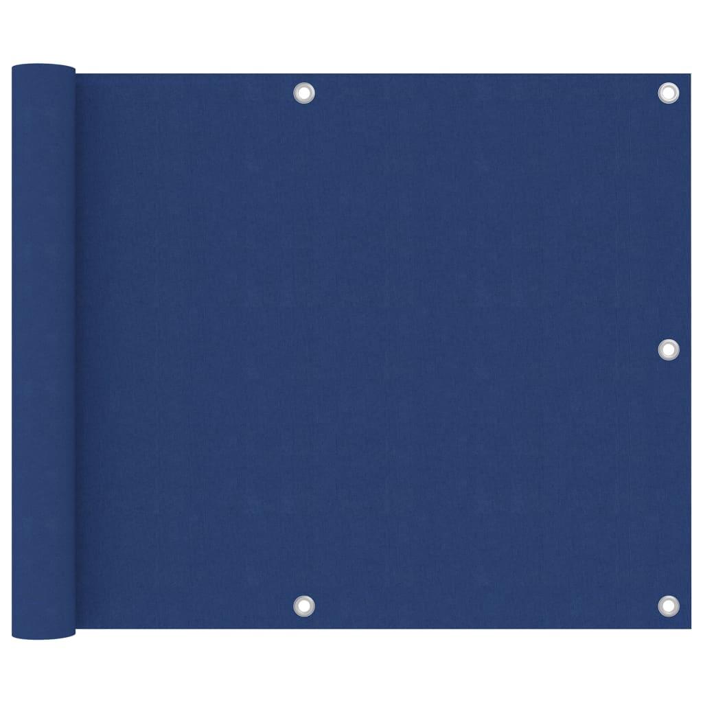 Altanafskærmning 75x300 cm oxfordstof blå billede