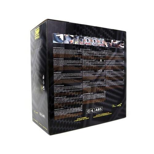 Hjulkapsel OMP Stinger Speed Sort 14" (4 uds)