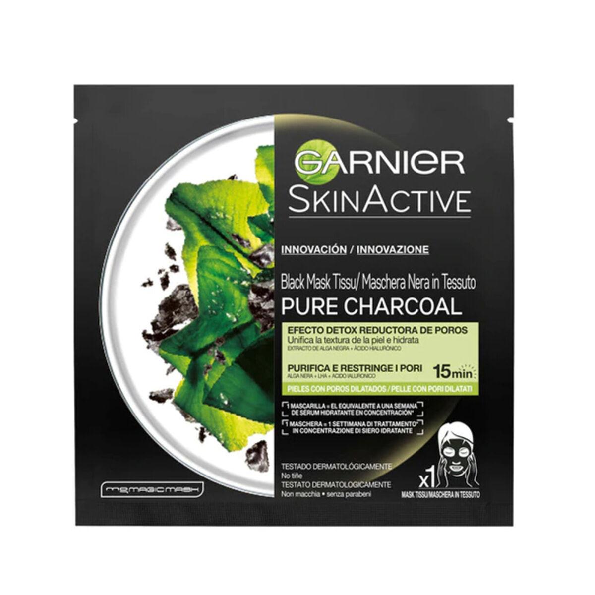 Ansigtsmaske Garnier SkinActive Pure Charcoal 28 g