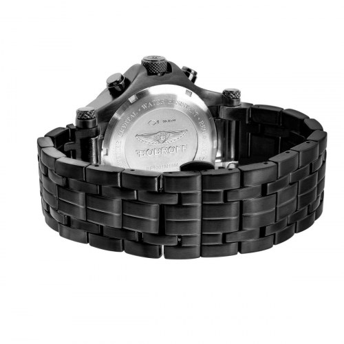 Herreur Bobroff BF1001M21M - sort stål, Ø 44 mm