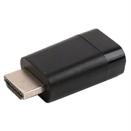 HDMI til VGA GEMBIRD A-HDMI-VGA-001 1080 px 60 Hz Sort