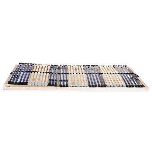 Lamelbund til seng med 42 lameller 7 zoner 80 x 200 cm