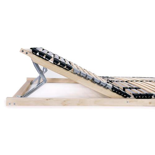 Lamelbund til seng med 42 lameller 7 zoner 80 x 200 cm
