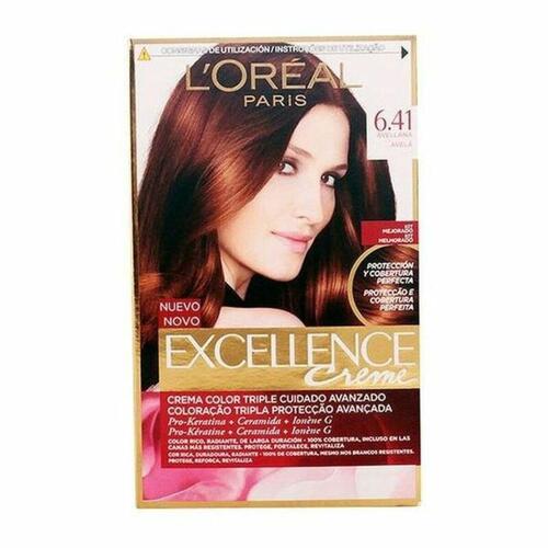 Permanent Farve Excellence L'Oreal Make Up Excellence Nº 9.0-rubio muy claro Nº 8.0-rubio claro 192 ml