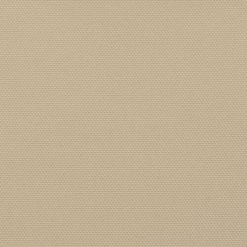 Solsejl 2x3,5 m rektangulær oxfordstof beige