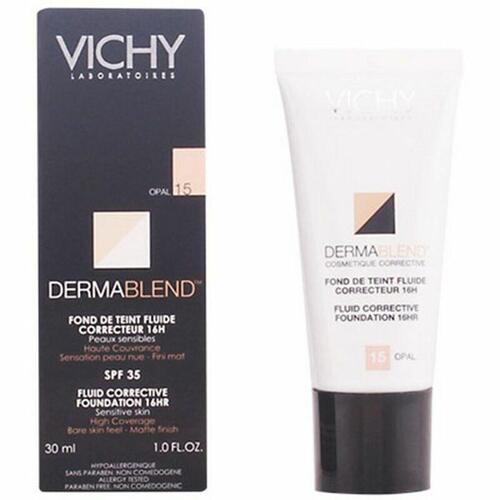 Flydende Makeup Foundation Dermablend Vichy Spf 35 30 ml 15 - opal 30 ml