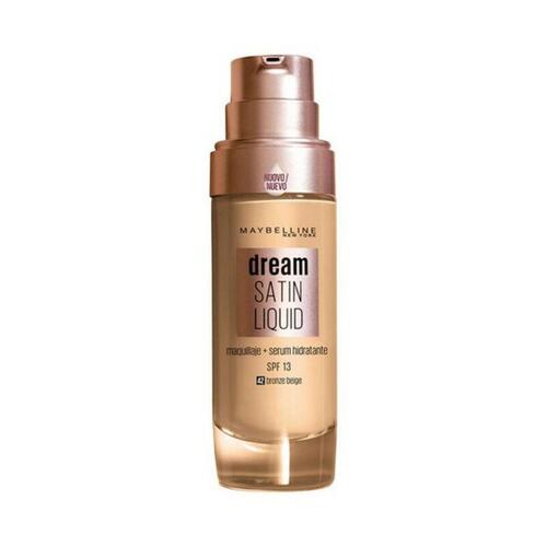 Flydende makeup foundation Dream Satin Liquid Maybelline (30 ml) (30 ml) 48 - Sun beige