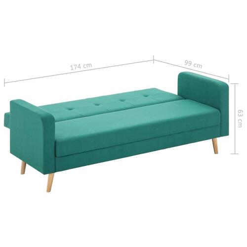 Sofa stof grøn