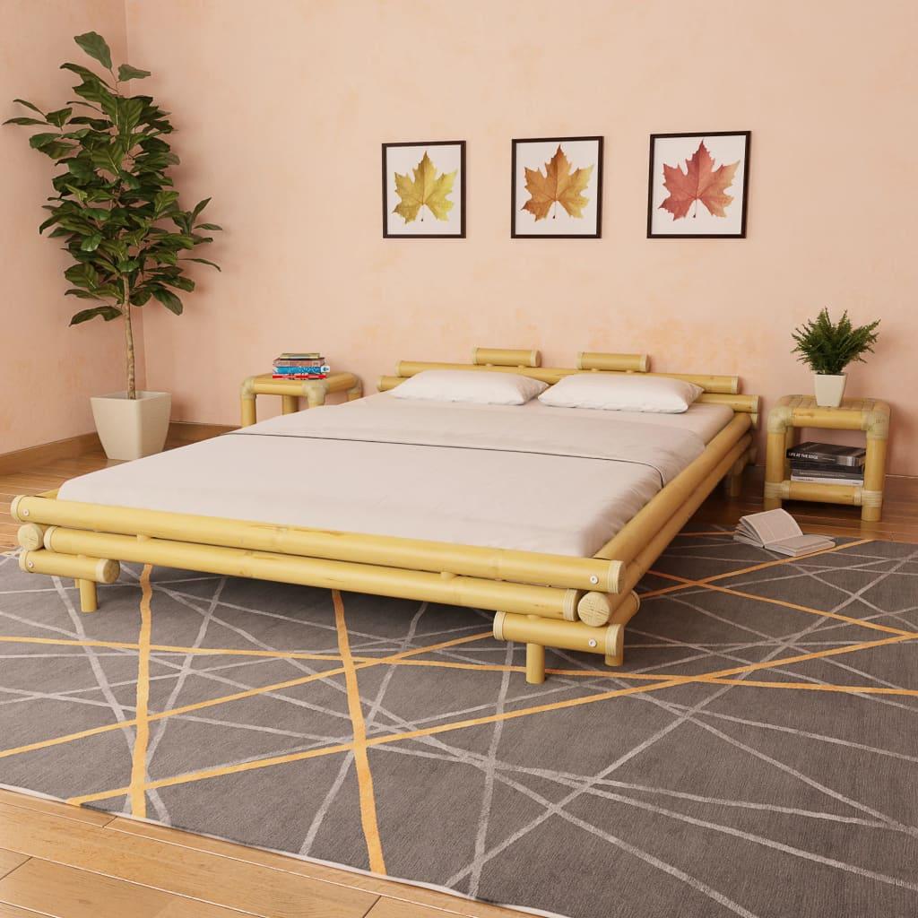 Sengestel 160x200 cm bambus