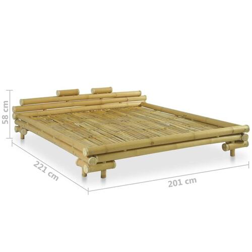 Sengestel bambus 180 x 200 cm