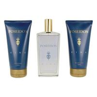 Parfume sæt til mænd The King Poseidon EDT (3 stk) (3 stk)