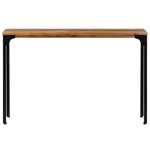 Konsolbord 120x35x76 cm massivt genbrugstræ