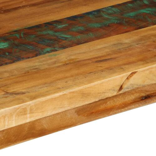 Konsolbord 120x35x76 cm massivt genbrugstræ