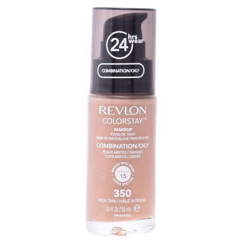 Flydende Makeup Foundation Colorstay Revlon 309974700108 (30 ml) 350 - Rich tTan - 30 ml