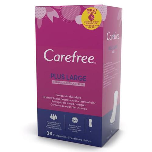 Trussebind Maksimal Beskyttelse fresh Carefree 98183 (36 uds)