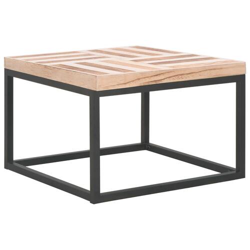 Sofabord 50 x 50 x 33,5 cm massivt træ