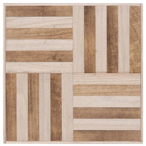 Sofabord 50 x 50 x 33,5 cm massivt træ