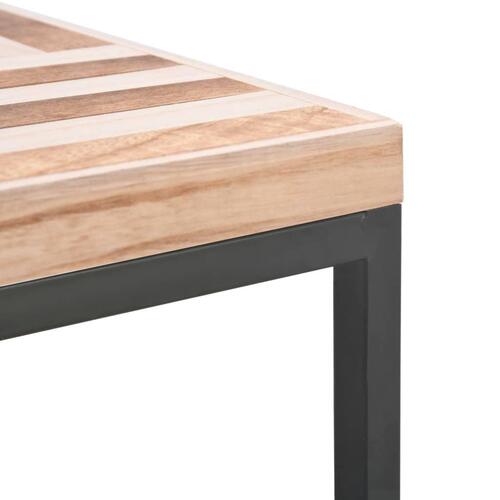 Sofabord 50 x 50 x 33,5 cm massivt træ