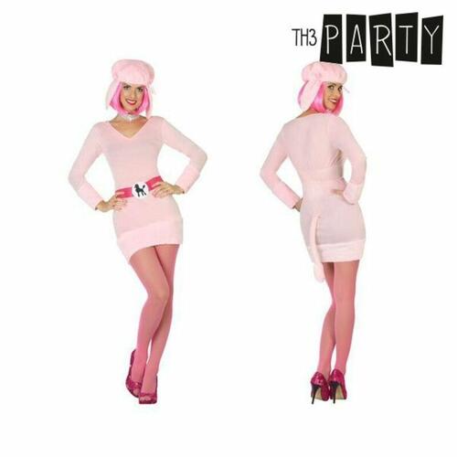 Kostume til voksne Th3 Party Pink dyr (2 Dele) XS/S