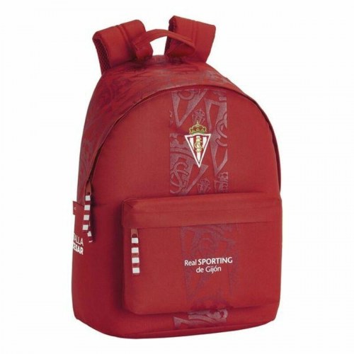 Laptop rygsæk - Real Sporting de Gijón - 14,1'' - Rød